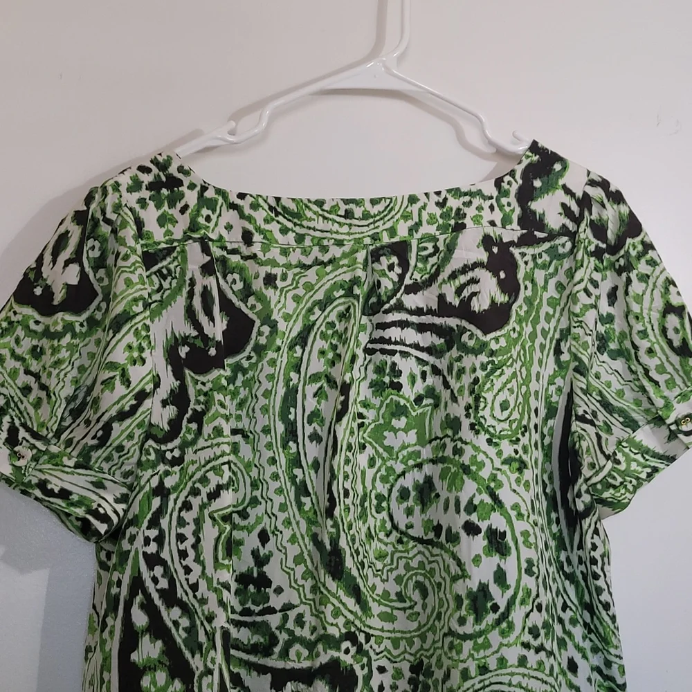 Banana Republic Women's  Silk Top Size Large - Picture 3 of 8